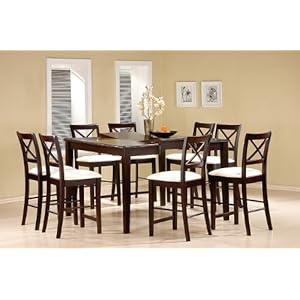 Counter High Table And 8 Chairs