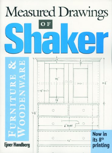 measured drawings of shaker furniture and woodenware