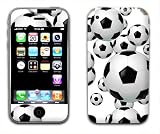 Soccer Balls Design Decal Protective Skin Sticker for Apple iPhone