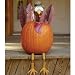Turkey Pumpkin Decorative - Large Image