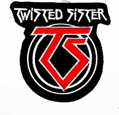 Twisted Sister Rock Band T Shirts Embroidered Iron on Patches /For Collection/with High Quality