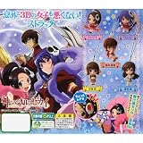 ガシャポン 神のみぞ知るセカイ 意外と3Dの女子も悪くない!ストラップ エリュシア/ハクア駆け魂センサー反応Ver.入り5種セットBイメージ