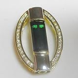 14K Two-Tone Gold Green Tourmaline and Diamond Pendant