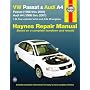 VW Passat & Audi A4: Passat (1998 thru 2005) & Audi A4 (1996 thru 2001) 1.8L 4-cylinder turbo and 2.8L V6 engines (Automotive Repair Manual)