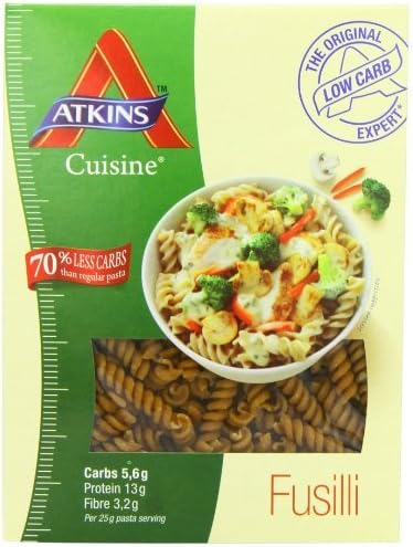 Atkins 250g Cuisine Fusilli Pasta by Cuisine