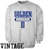 Tulsa Golden Hurricane Youth Ash Rugged Fleece Crew Sweatshirt