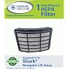 Shark NV351 HEPA Filter Designed To Fit Shark Navigator Lift-Away NV351, NV352, NV400; Replaces Shark Part# XHF350; Designed & Engineered By Crucial Vacuum
