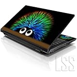 LSS 15 15.6 inch Laptop Notebook Skin Sticker Cover Art Decal Fits 13.3" 14" 15.6" 16" HP Dell Lenovo Apple Asus Acer Compaq (Free 2 Wrist Pad Included) Hedgehog