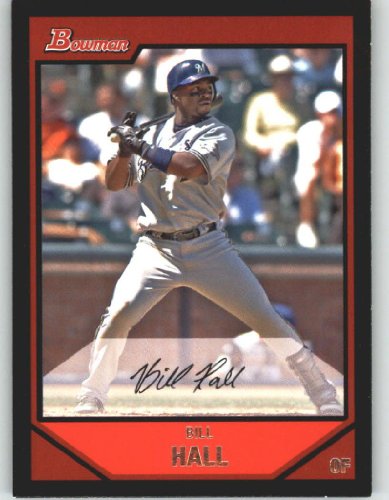 2007 Bowman #93 Bill Hall - Milwaukee Brewers (Baseball Cards)