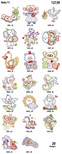 Brother PES Embroidery Machine BABY 11