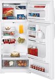 GE 18.2 Cubic Foot White Top Freezer Refrigerator -