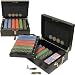 500 Nevada Jacks 10g Chip Set w/Beautiful Mahogany Case