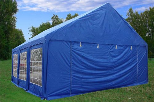 20'x20' Heavy Duty Party Wedding Tent Canopy Gazebo Carport Blue
