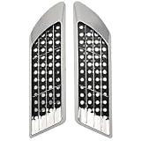 Automotive Car Auto Decoration Air Scoop Hood Flow Intake Side Vent Cover Fender Mesh... by Astra Security