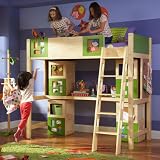 LittleMissMatched Artsycraftsy Loft Bedroom Set by Powell Furniture