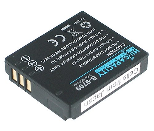 Hi-Capacity Camera Battery for: Panasonic Lumix DMC-LX2