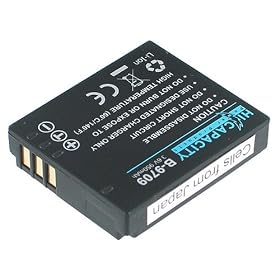 Hi-Capacity  Panasonic CGA-S005A/1B Compatible Camera Battery for Panasonic FX8, FX9, FX01, FX07, FX3, LX1, LX2 and FX50 Digital Cameras