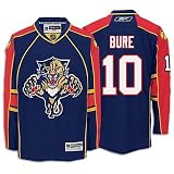 BURE #10 Florida Panthers RBK Premier NHL Hockey Jersey by Reebok (NHLPA Certified Custom Sewn Authentic Twill)
