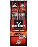 Jack Link's Beef Steak, Sweet and Hot Flavor, 2-Ounce Packages (Pack of 12)