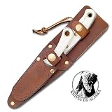 Knives of Alaska Jaeger/Muskrat Stag Knife Combo