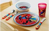 Electronics : 6 Piece Spider-Man Childrens Dinner Set.