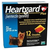 12 MONTH Heartgard Plus Blue for Dogs up to 25 lbs