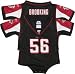 Keith Brooking Black Reebok NFL Atlanta Falcons Infant Jersey - 18 months