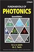Fundamentals of Photonics (Wiley Series in Pure and Applied Optics)