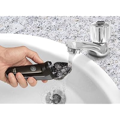 Lifelong Flexible 3-head Wet and Dry Electric Shaver for Men (Grey)
