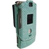 Xentris Xcite Cell Phone Skin for Razr - Alligator - Aqua