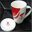 Official Beijing 2008 Olympics Licensced Product - Ceramics Tea Cup with Lid