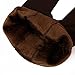 Fashion Story Fall Winter Thick Warm Fleece Lined Thermal Stretchy Leggings Pants (coffee)