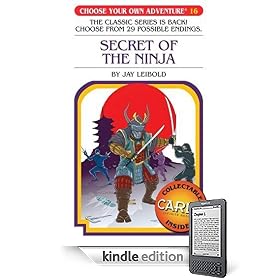 Choose your own adventure ninja cover