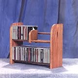 IMAGE OF 84 CD Storage Rack Finish: Natural