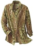 Croc Print Tunic