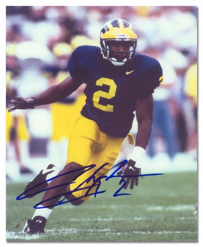 Charles Woodson Michigan Wolverines Autographed 8x10 Photograph