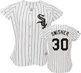 Nick Swisher Majestic Replica Chicago White Sox Women's Jersey