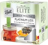 Jarden #1440061175 12PK Platinum Wide Mouth Lids by JARDEN HOME BRANDS