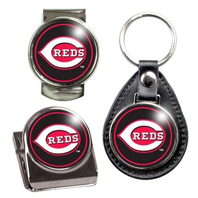 MLB Cincinnati Reds Key Chain, Money Clip and Magnet Clip