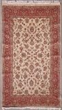4'0 x 6'0 Pak Persian Area Rug with Silk & Wool Pile - | Category 4x6 Rug | Handmade Pak Persian Silk and Wool Rugs