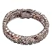 Bracelet Sterling Silver Multi Gemstone 2.3 Inches (Brclt278b)