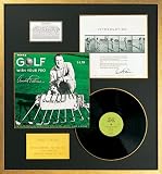 Arnold Palmer Golf Tips Record Album Framed