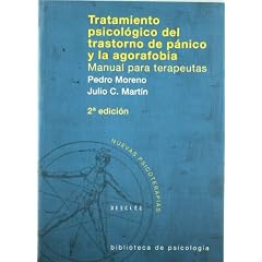 Tratamiento psicol�gico del trastorno de p�nico y de la agorafobia : manual para terapeutas
