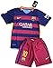 Messi #10 FC Barcelona 2015-16 Youths Home Kit Shirt & Shorts