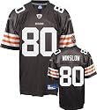 Kellen Winslow Jr. Jersey: Reebok Brown Replica #80 Cleveland Browns Jersey