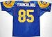Jack Youngblood Autographed Blue Custom Jersey with HOF01