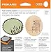 Fiskars 100830-1001 Scalloped Oval Design Set, Complex Pattern, Medium