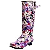Lunar Flower, Damen Gummistiefel