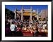 Crowds of People Giving Offerings in Grounds of Wong Tai Sin Temple, Kowloon, Hong Kong Styles Framed Art Poster Print by Richard I'Anson, 49x39