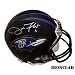 Joe Flacco Signed Mini-Helmet w/#